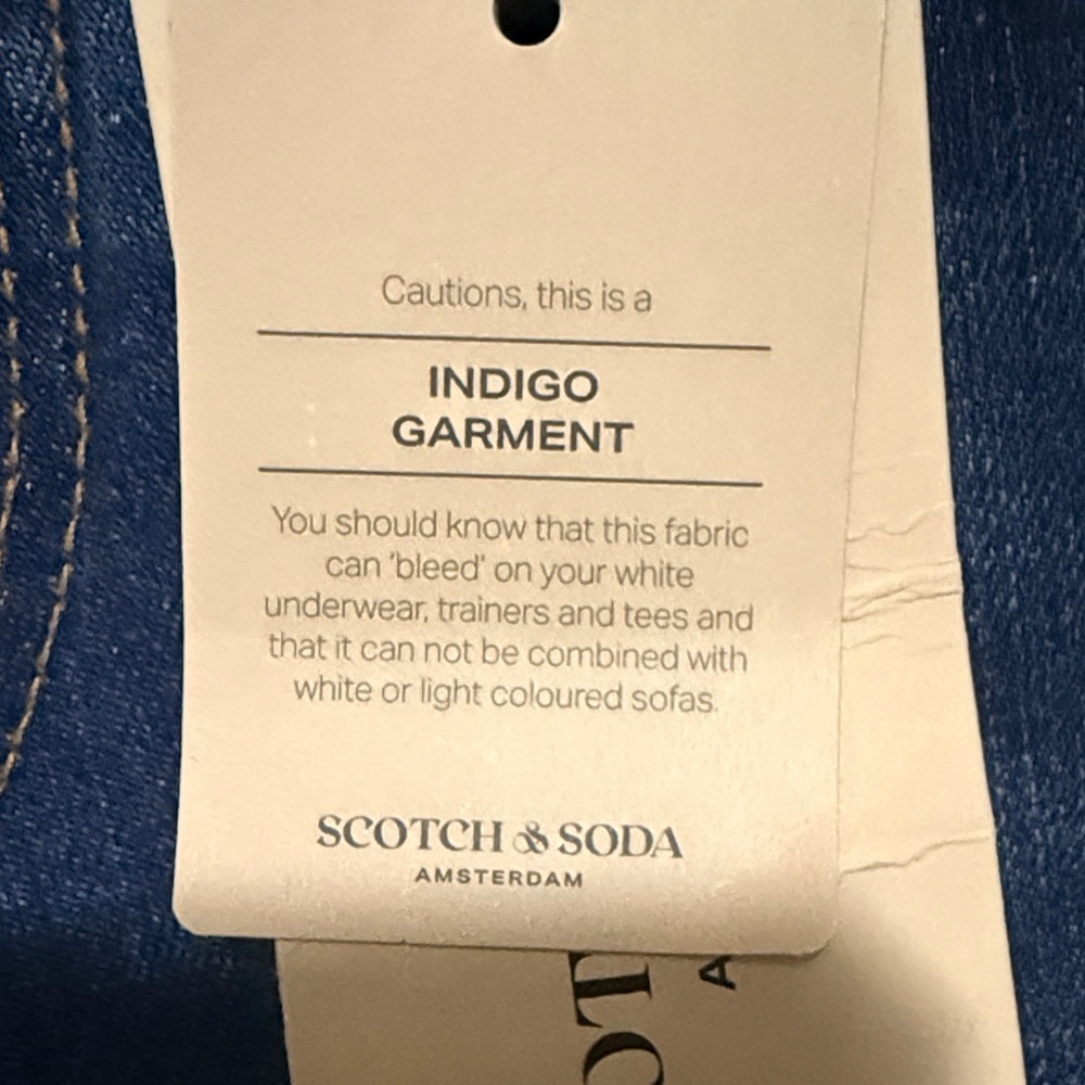 Scotch & Soda Men's Dark Blue Slim Jeans Men’s 29x32 NWT - Picture 2 of 6